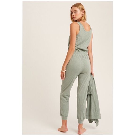 𝅺textured cotton jumpsuit & long cardigan knit sets - Picture 11 of 16